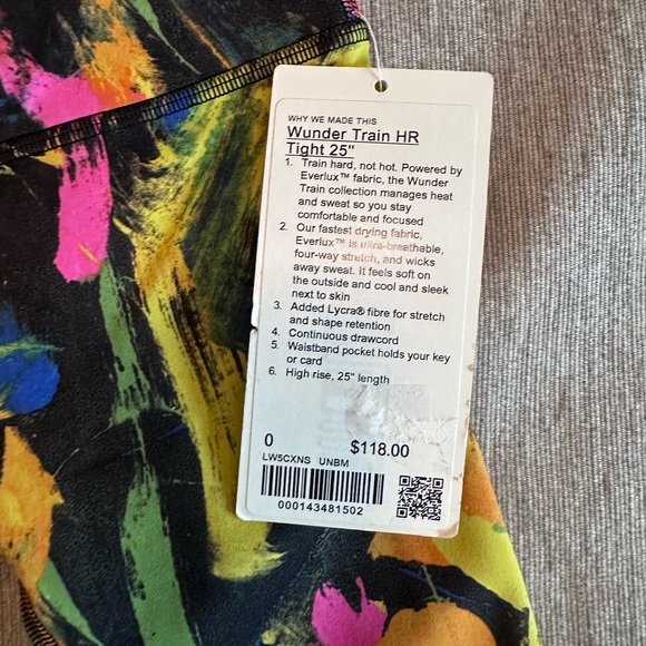 Lululemon Wunder Train HR tight 25" - Picture 3 of 4